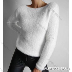 Sveter pletený tenký dlhý rukáv dámsky (S / M ONE SIZE) TALIANSKÁ MÓDA IMWG216897