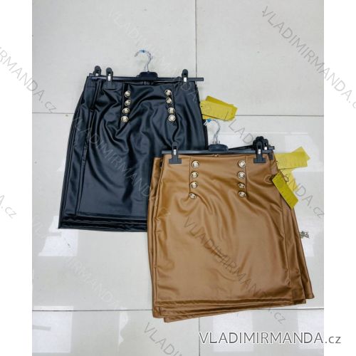 Damen Kunstlederhose (S / M ONE SIZE) ITALIAN FASHION IMWA216574