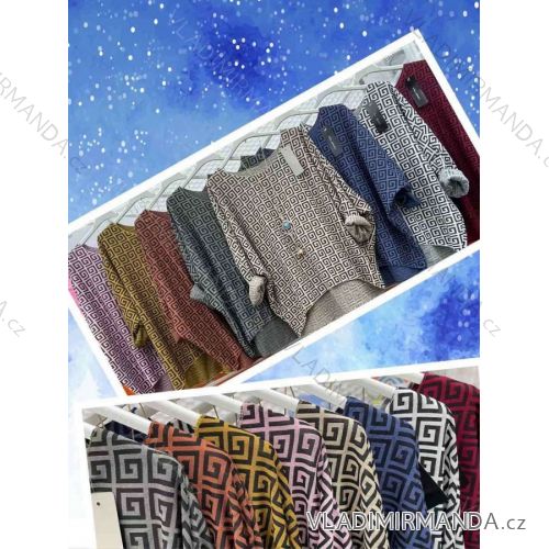 Tunic long sleeve women (L / XL ONE SIZE) ITALIAN FASHION IMWC216137