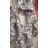 Warm fluffy bathrobe with hood for girls (98-128) KUGO FZ-6717