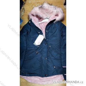 Kabát/bunda s kapucí na zip dorost dívčí (8-16 let) TUZZY TURECKÁ MÓDA TM221075