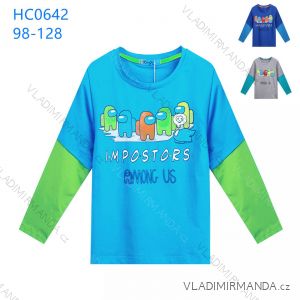 Tričko dlhý rukáv detské chlapčenské (98-128) KUGO HC0642