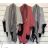 Cardigan pletený dlouhý rukáv dámský (S/M ONE SIZE) ITALSKÁ MÓDA IMWK22095