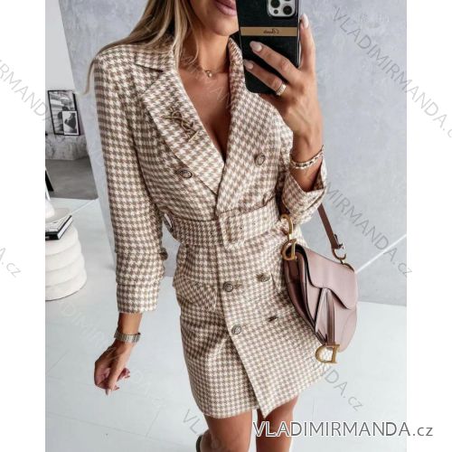 Women's long-sleeved dress dress (S-XL) ITALIAN FASHION IMWA217125