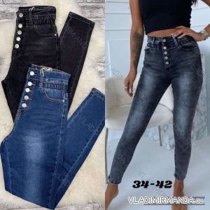 Rifle jeans dlouhé dámské (34-42) JEANS JAW21221