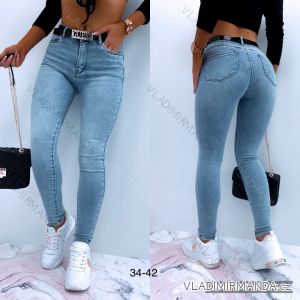 Rifle jeans dlouhé dámské (34-42) JEANS JAW21226