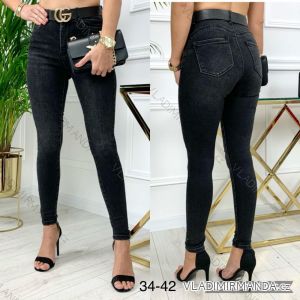 Rifle jeans dlouhé dámské (34-42) JEANS JAW21229