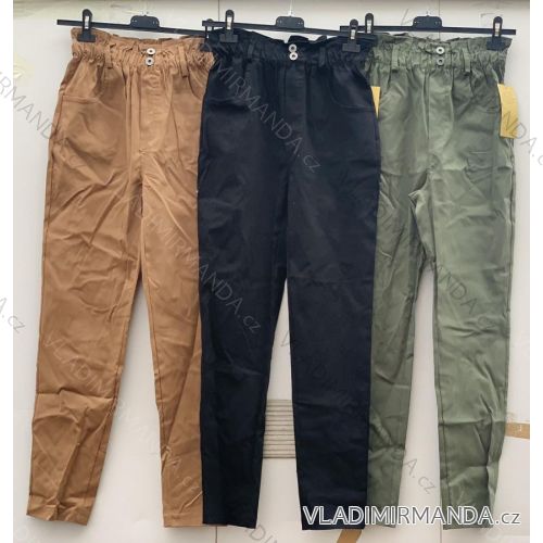 Nohavice dlhé strečové dámske (S-XL) TALIANSKÁ MÓDA IMWM217146