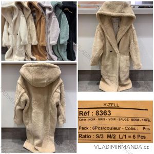 Kabát zimní s kapucí dámský (s-m-l) K-ZELL ITALSKá MODA KZE208363