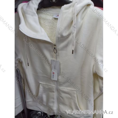 Mikina teplá dlouhý rukáv dámská (M-2XL) BENTER BES2123563