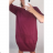 Šaty klasik dlouhý rukáv dámské  (L/XL ONE SIZE) ITALSKá MóDA IM721301