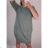 Šaty klasik dlouhý rukáv dámské  (L/XL ONE SIZE) ITALSKá MóDA IM721301