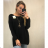 Damen Langarm Pullover (XL / 2XL ONE SIZE) ITALIAN FASHION IM4211584