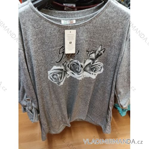 Šaty dlhý rukáv dámske (L / XL ONE SIZE) TALIANSKÁ MÓDA MA821050