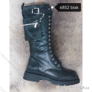 Kozačky vysoké sněrovací dámské (36-41) GGSHOES OBGG218652