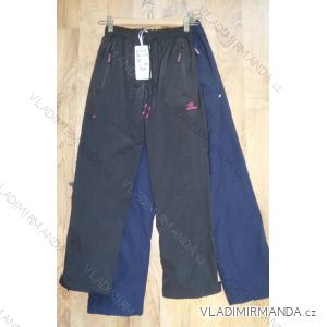 Kalhoty šusťákové zateplené flaušem dorost dívčí a chlapecké (134-164) GRACE GRA2183024