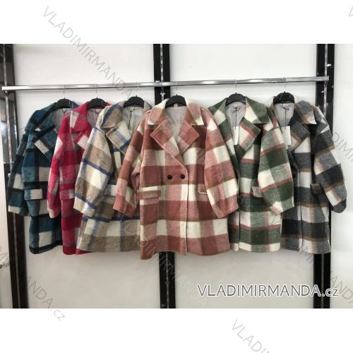 Kabát dámský (S/M ONE SIZE) ITALSKÁ MÓDA IMR21415
