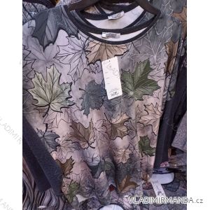 Tunika teplá dlouhý rukáv dámská nadrozměr (XL/2XL ONE SIZE)TURECKÁ MODA TME21015