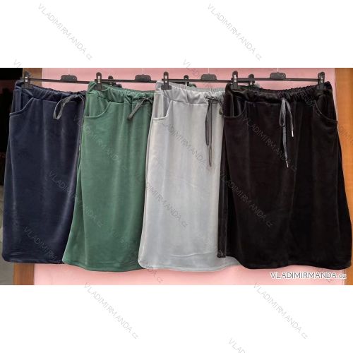 Sukňa dámska nadrozměr (3XL / 4XL ONE SIZE) TALIANSKÁ MÓDA IMWQ21180