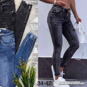 Rifle jeans dlouhé dámské (34-42) M.SARA MSR217244