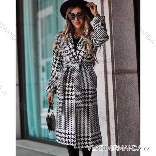 Kabát dlhý rukáv dámsky (S / M ONE SIZE) TALIANSKÁ MÓDA IMWD217261