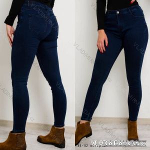 Rifle jeans zateplené dlouhé dámské (34-42) JEANS JAW21260