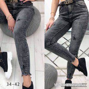 Rifle jeans zateplené dlouhé dámské (34-42) JEANS JAW21262