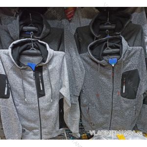 Mikina teplá na zip dlouhý rukáv pánská (M-2XL) TCSTAR MA721041