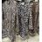Šaty elegantní dlouhý rukáv icecool dámské (S/M ONE SIZE) ITALSKÁ MODA IMM211504