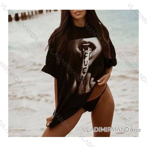 Tunic oversize short sleeve women (M / L ONE SIZE) ITALIAN FASHION IMM211509