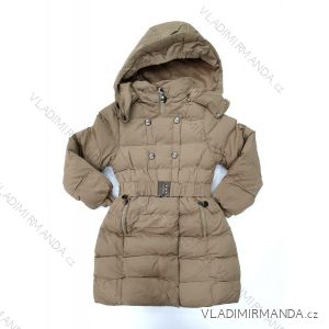 Kabát zimní dětský dorost dívčí (6-14 LET) POLSKÁ MÓDA HKW21S3062