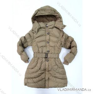 Kabát zimní dětský dorost dívčí (6-14 LET) POLSKÁ MÓDA HKW21R1009