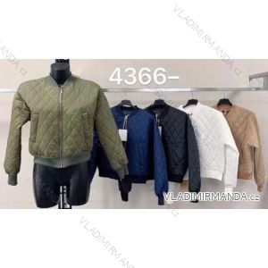Bunda dlouhý rukáv dámská (S/M ONE SIZE) ITALSKÁ MÓDA IMM214366