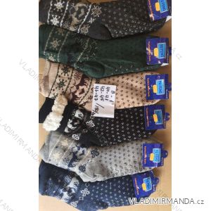 Ponožky termo zateplené vlnou pánské (40-47) AMZF AMZF21B1