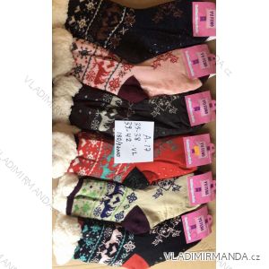 Ponožky termo zateplené vlnou dámské (35-42) AMZF AMZF21A17