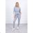 Set with wide jeans cuffs