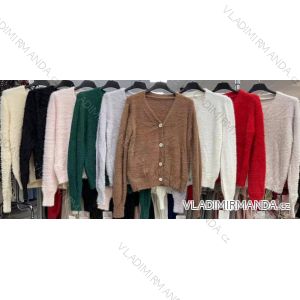Bluse Langarm mit Rüschen Frauen (UNI S / L) ITALIAN FASHION IMK20159