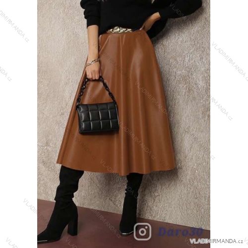 Women's leatherette skirt (S / M ONE SIZE) ITALIAN FASHION IMWA217426