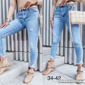 Rifle jeans dlouhé dámské (30-38) JEANS JAW21255