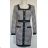 Women's Elegant Long Sleeve Dress (S / M ONE SIZE) ITALIAN FASHION IMWE217368