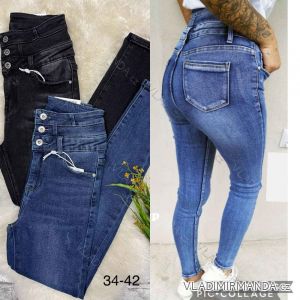 Rifle jeans dlouhé dámské (34-42) JEANS JAW217494