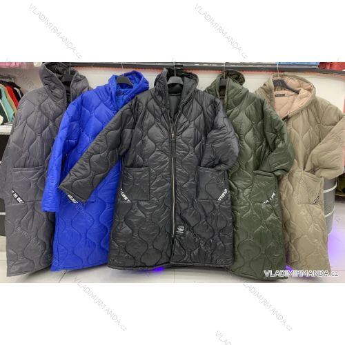 Bunda/Kabát prošívaná zimní dámská (M/L ONE SIZE) ITALSKÁ MÓDA IMWD217526