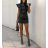 Women's Elegant Leatherette Long Sleeve Dress (S-XL) ITALIAN FASHION IMWA217344