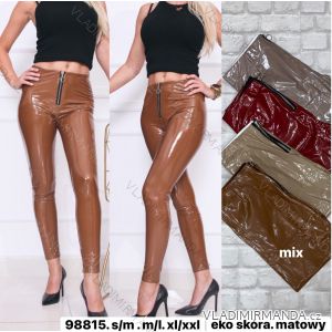 Kalhoty legíny dlouhé latexové dámské (S-2XL) TURECKÁ MÓDA TMWL2198815