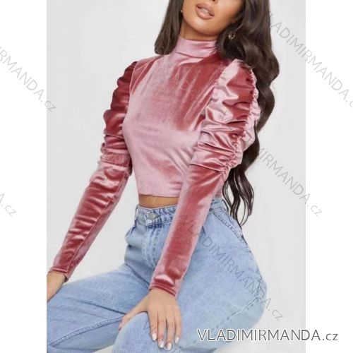 T-shirt long sleeve women (S / M ONE SIZE) ITALIAN FASHION IMWA217369