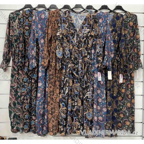 Summer Summer Carmen Long Sleeve Dress (S / M / L ONE SIZE) ITALIAN FASHION IMWC216138