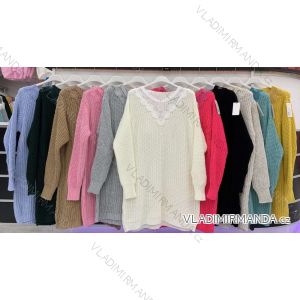 Women's Long Sleeve Sweater (S / M ONE SIZE) ITALIAN FASHION IMWA216590