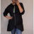 Bunda tenká na zip dámská (uni XL/2XL) ITALSKá MóDA IM721OSO