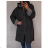 Fleece coat with lining women's extended (s, m, l, xl) ITALIAN FASHION IMC1812182C 2XL/3XL Wine