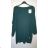 Strickkleid a-Pullover Extended Long Sleeve Damen Plus Size (XL / 2XL ONE SIZE) ITALIAN FASHION IM4212261